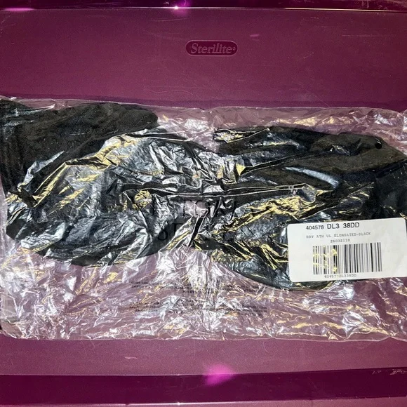 Victoria Secret - Body by Victoria - unlined 38DD Lace & Mesh Bra - Black - Picture 2 of 2